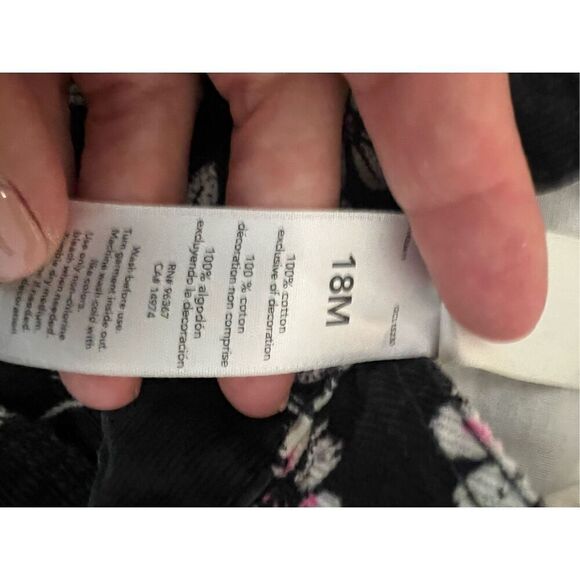 Oshkosh Girls Cord Overalls Size 18m - Picture 4 of 4